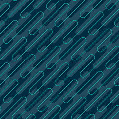 Decorative pattern for the background, tile and textiles. It is assembled from modular parts. Vector. Seamless.