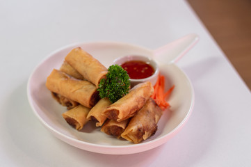 Homemade Chinese Vegetable Egg Rolls