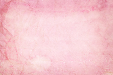 old pink paper texture or background
