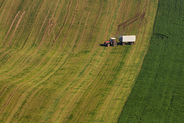 Fields on Moravian hills