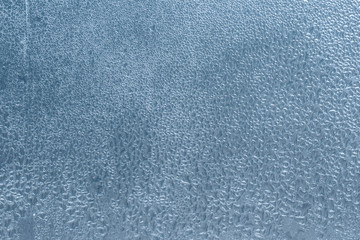 rain droplets in a glass