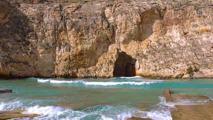 Beautiful Inland Sea on the Island of Gozo - travel photography