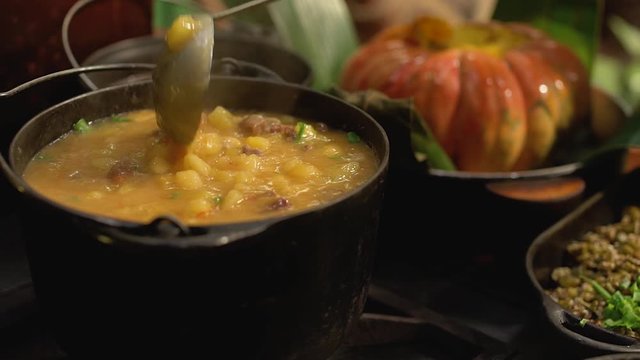 Minas Gerais food on the wood stove