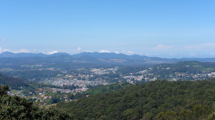 panorama of the mountains