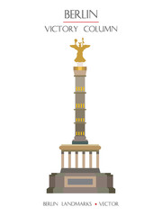 Colorful Berlin Victory Column