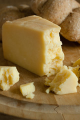 Lancashire cheese a traditional English cheese from the North of England