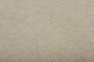 texture of woolen knitted fabric