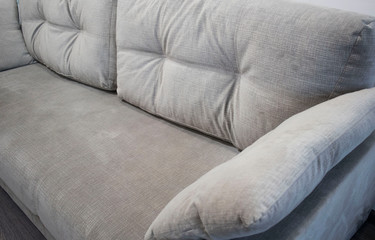 beautiful comfortable comfortable grey sofa