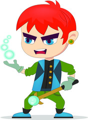 game character illustrations