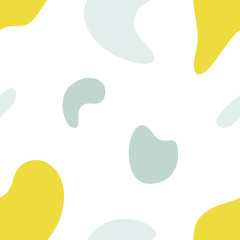 Abstract yellow and grey pattern minimalism style background with hand drawn textures. Universal pattern, pastel colors. Retro design, fashion art.