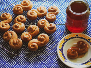 Czech Easter sweets caledd Jidase, Judas bakery