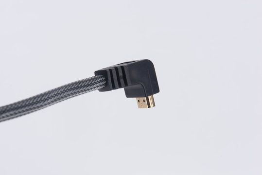 Nylon material of black silk, high definition multimedia cable