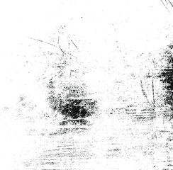 Rough black and white texture vector. Distressed overlay texture. Grunge background. Abstract textured effect. Vector Illustration. Black isolated on white background. EPS10.