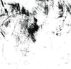 Vector brush sroke texture. Distressed uneven grunge background. Abstract distressed vector illustration. Overlay over any design to create interesting effect and depth. Black isolated on white. EPS10