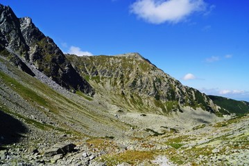 Fototapeta na wymiar Krzyzne Pass in Tatra Mountains