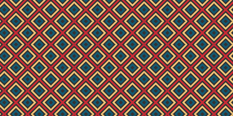 Eyes in the Mirror Seamless Pattern Graphic Design
