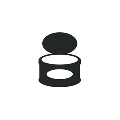Tin cans icon vector sign isolated for graphic and web design. Tin cans symbol template color editable on white background.