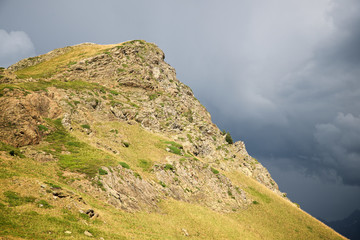 Peak in the Spanish Pyrenees.
