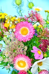 bouquet of colorful flowers