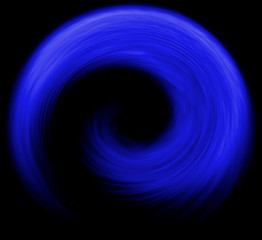 Abstract blue swirl background