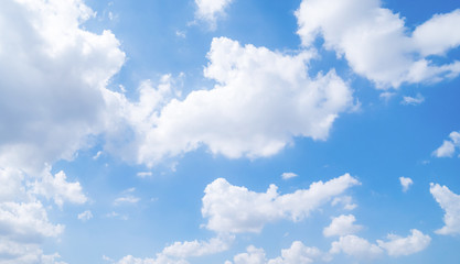 Obraz premium clear blue sky background,clouds with background.