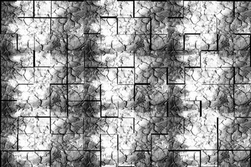 abstraction in the form of an image in 3D format, for use on showcases and Wallpaper, multi-layer plot of the picture structure