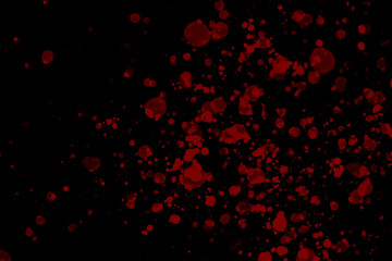 Fototapeta na wymiar red background with hearts