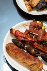 Taiwanese snacks of bbq