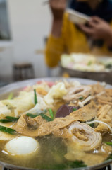Pork Intestine Stinky Hot Pot