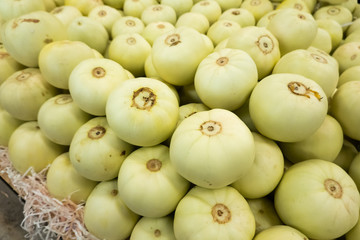 fruit of honeydew melons