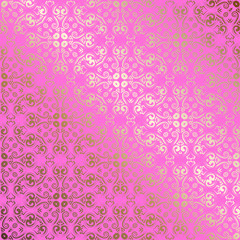 Vector abstract seamless openwork pattern. Pattern with geometrical order.