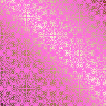 Vector abstract seamless openwork pattern. Pattern with geometrical order.