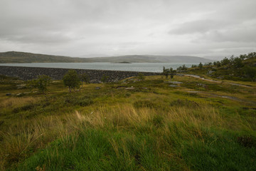 Obraz premium Lake in the highlands