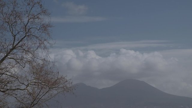 N&aacute;poles. Cumbre del Vesubio. Campania, Italia, Europa.