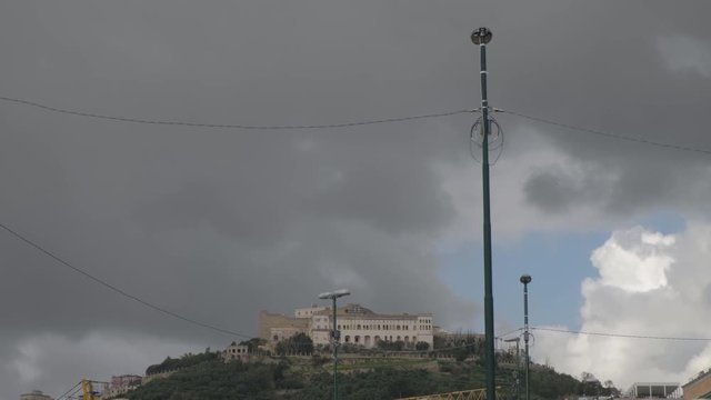 N&aacute;poles. Cartuja de San Martino y Castel Sant&rsquo;Elmo. Campania, Italia, Europa.