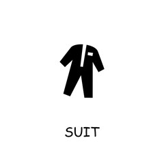 Suit flat vector icon