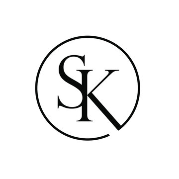 Sk Logo Modern Sk Initial Logo Stock Vector (Royalty Free) 1571486698 |  Shutterstock