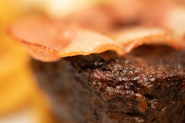 fastfood hamburger big meat