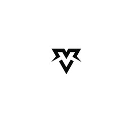 M V logo