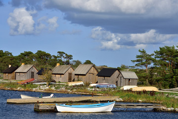 Fototapeta na wymiar Danbo Naturreservat auf Gotland in Schweden