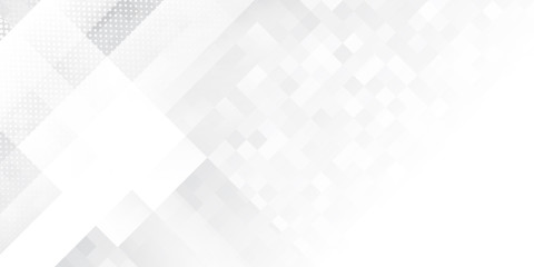 Modern business white silver geometric universal background for business presentation . Abstract elegant seamless pattern. Minimalist empty triangular background. Halftone monochrome cover.