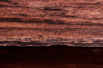 Old plank for rustic theme background design. Rough panel material for vintage backdrop designs.
