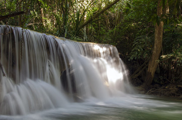 waterfall in forest