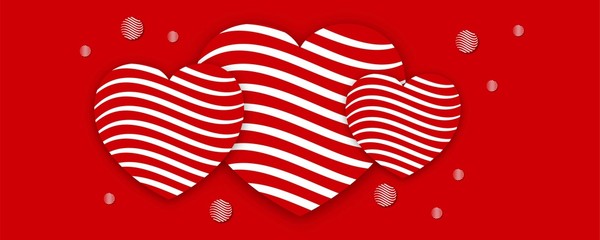 Obraz premium valentine's red background vector