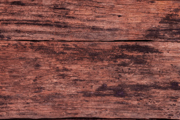 Fototapeta premium Vintage wood background texture. Rough panel material for rustic theme backdrop design. 