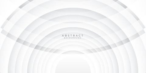 Modern white abstract pattern presentation background. Vector illustration design for presentation, banner, cover, web, flyer, poster, wallpaper, texture, slide, magazine, and powerpoint. 