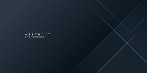 Vector Illustration Modern Black Abstract Design Geometric Paper Style Background. Design for presentation template design