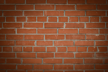 Obraz premium tło z powierzchni czerwonej cegły