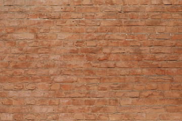 background from the surface of the red brickwork