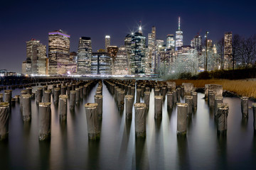 Manhattan skyline desde Dumbo